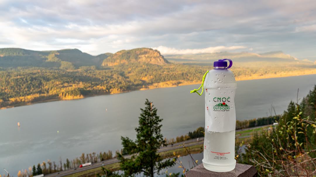 Vesica Water Bottle by CNOC outdoors in the Columbia Gorge